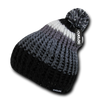 Matterhorn Pom Beanie, Extra Thick Knit Cap - Cuglog K024