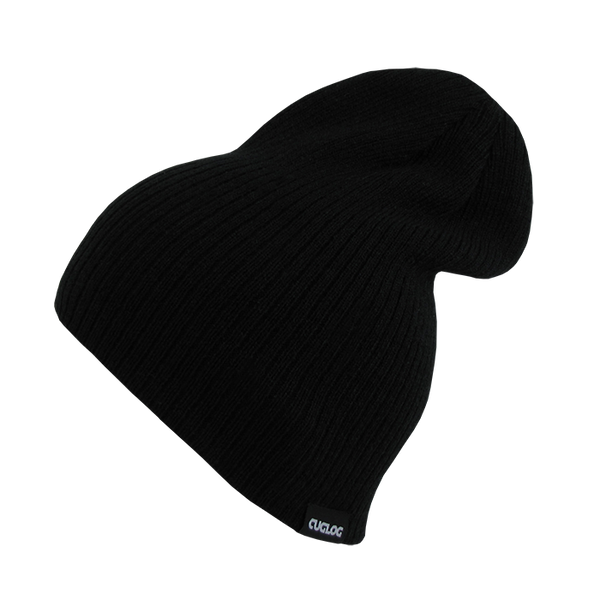 Vinson Slouch Long Beanie, Cable Knit Cap - Cuglog K025