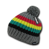 Mont Ventoux Beanie, Knit Cap, Cable Knit with Pom Pom - Cuglog K028