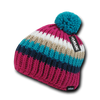 Mont Ventoux Beanie, Knit Cap, Cable Knit with Pom Pom - Cuglog K028