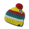 Mont Ventoux Beanie, Knit Cap, Cable Knit with Pom Pom - Cuglog K028
