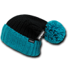 Rainier Beanie, Knit Cap, Cuff Beanie with Pom Pom - Cuglog K030