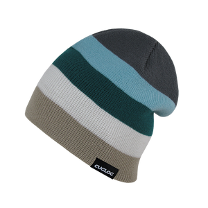 Rushmore Striped Beanie, Soft Knit Cap - Cuglog K033 - 