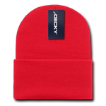 Decky KC - Blank Cuff Beanie, Long Knit Cap - Picture 11 of 11