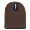 Decky KCS Short Beanie, Blank Knit Cap