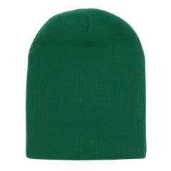 Decky KCS Short Beanie, Blank Knit Cap - 