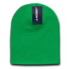 Decky KCS Short Beanie, Blank Knit Cap