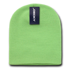 Decky KCS Short Beanie, Blank Knit Cap