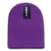Decky KCS Short Beanie, Blank Knit Cap
