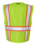 Kishigo 1163-1164 - Ultra-Cool™ Solid Front Vest with Mesh Back, Safety Vest - Picture 5 of 8