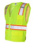 Kishigo 1163-1164 Ultra-Cool™ Solid Front Vest with Mesh Back, Safety Vest