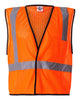 Kishigo 1193-1194 Economy Single Pocket Hook & Loop Mesh Vest