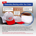 Otto Flex 6 Panel Low Pro Baseball Cap, Cool Performance Stretchable Hat - 11-1172
