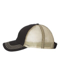 Mega Cap 6894 - Washed Twill Trucker Cap - 6894 - Picture 4 of 19