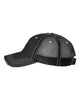 Mega Cap 6990B Herringbone Contrast Stitch Trucker Cap