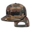 Los Angeles LA City Camo Snapback Flat Bill Hat, Camo/Black