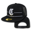 Compton City Snapback Flat Bill Hats, Flip Side
