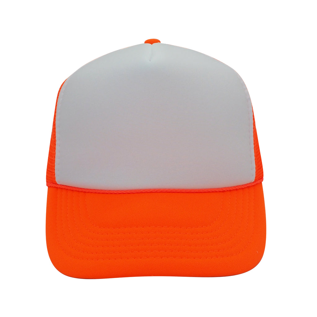 Nissun Neon Color Foam Mesh Trucker Hats Caps, Blank Two Tone Snapback –  The Park Wholesale