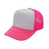 Nissun Neon Color Foam Mesh Trucker Hats Caps, Blank Two Tone Snapbacks