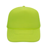 Nissun Neon Color Foam Mesh Trucker Hats Caps, Blank Two Tone Snapbacks