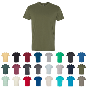 Next Level 6410 Unisex Sueded Crew T-Shirt - 