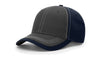 Richardson 275 - Charcoal Front with Contrast Stitching Cap