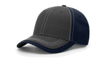 Richardson 275 - Charcoal Front with Contrast Stitching Cap - Picture 9 of 14