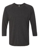 Next Level 6051 Unisex Triblend Three-Quarter Sleeve Raglan T-Shirt