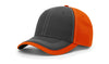 Richardson 275 - Charcoal Front with Contrast Stitching Cap