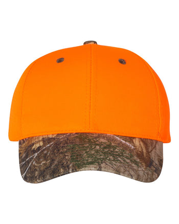 Outdoor Cap 202IS - Blaze Crown with Camo Visor Cap