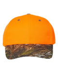 Outdoor Cap 202IS - Blaze Crown with Camo Visor Cap