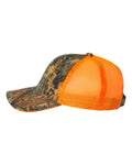 Outdoor Cap CGWM301 - Washed Brushed Mesh-Back Camo Cap - Picture 7 of 19