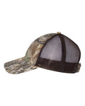 Outdoor Cap CWF310 - Mesh-Back Camo with Flag Undervisor Cap - Picture 4 of 4