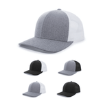 Pacific Headwear 110C - Heather Trucker Hat, Snapback Cap - 110C - Picture 1 of 10