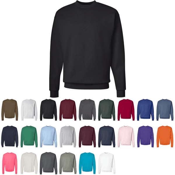 Hanes vs gildan online crewneck sweatshirt