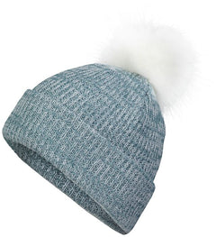 Pacific Headwear P604K - Faux Fur Pom Beanie, Knit Cap - 