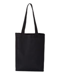 Q-Tees 12L Gussetted Shopping Bag, Cotton Canvas Tote Bag - Q1000 - Picture 4 of 32