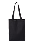 Q-Tees 12L Gussetted Shopping Bag, Cotton Canvas Tote Bag - Q1000 - Picture 2 of 32