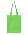 Q-Tees 12L Gussetted Shopping Bag, Cotton Canvas Tote Bag - Q1000 - Picture 12 of 32