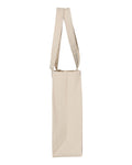 Q-Tees 12L Gussetted Shopping Bag, Cotton Canvas Tote Bag - Q1000 - Picture 16 of 32