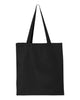 Q-Tees 14L Shopping Bag, Cotton Canvas Tote - Q125300