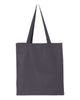 Q-Tees 14L Shopping Bag, Cotton Canvas Tote - Q125300
