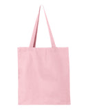 Q-Tees 14L Shopping Bag, Cotton Canvas Tote - Q125300
