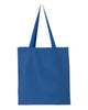 Q-Tees 14L Shopping Bag, Cotton Canvas Tote - Q125300