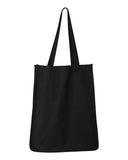 Q-Tees 27L Jumbo Shopping Bag, Cotton Canvas Tote Bag - Q125400