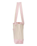 Q-Tees 20L Small Deluxe Tote, Heavy Cotton Canvas Tote Bag - Q125800 - Picture 7 of 25