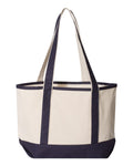 Q-Tees 20L Small Deluxe Tote, Heavy Cotton Canvas Tote Bag - Q125800 - Picture 15 of 25