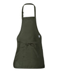 Q-Tees Full-Length Apron with Pouch Pocket - Q4250 - Picture 7 of 22