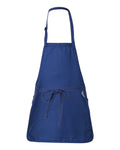 Q-Tees Full-Length Apron with Pouch Pocket - Q4250 - Picture 18 of 22
