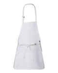 Q-Tees Full-Length Apron with Pouch Pocket - Q4250 - Picture 21 of 22